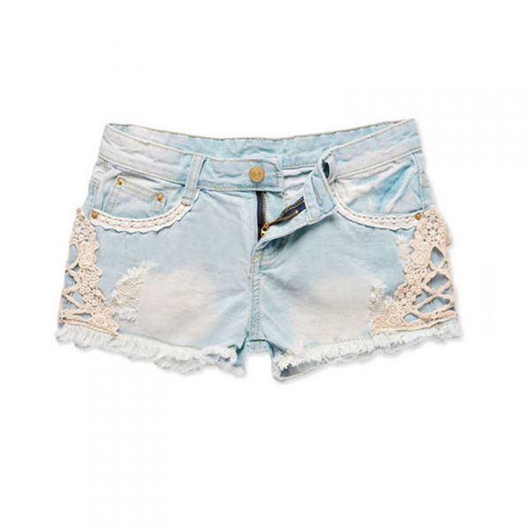 Shorts Jeans Renda